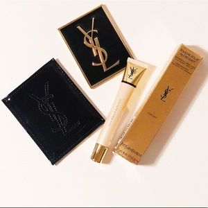 YSL highlight/ pocket mirror bundle
